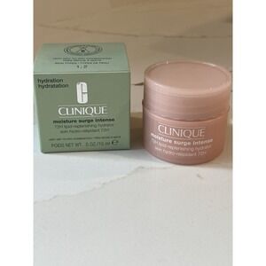 CLINIQUE Moisture Surge‎ Intense 72H Replenishing Hydrator .5 oz/15 ml New Box